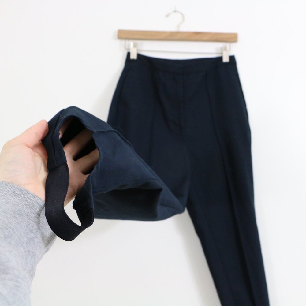 *Zara Navy Balet Trouser